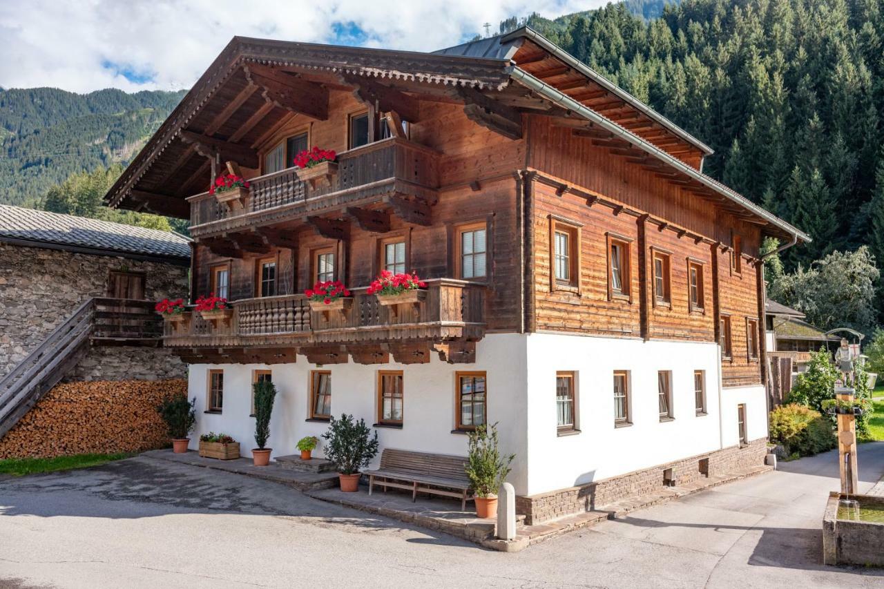 Ferienwohnung Landhaus Bohrer Mayrhofen Exterior foto