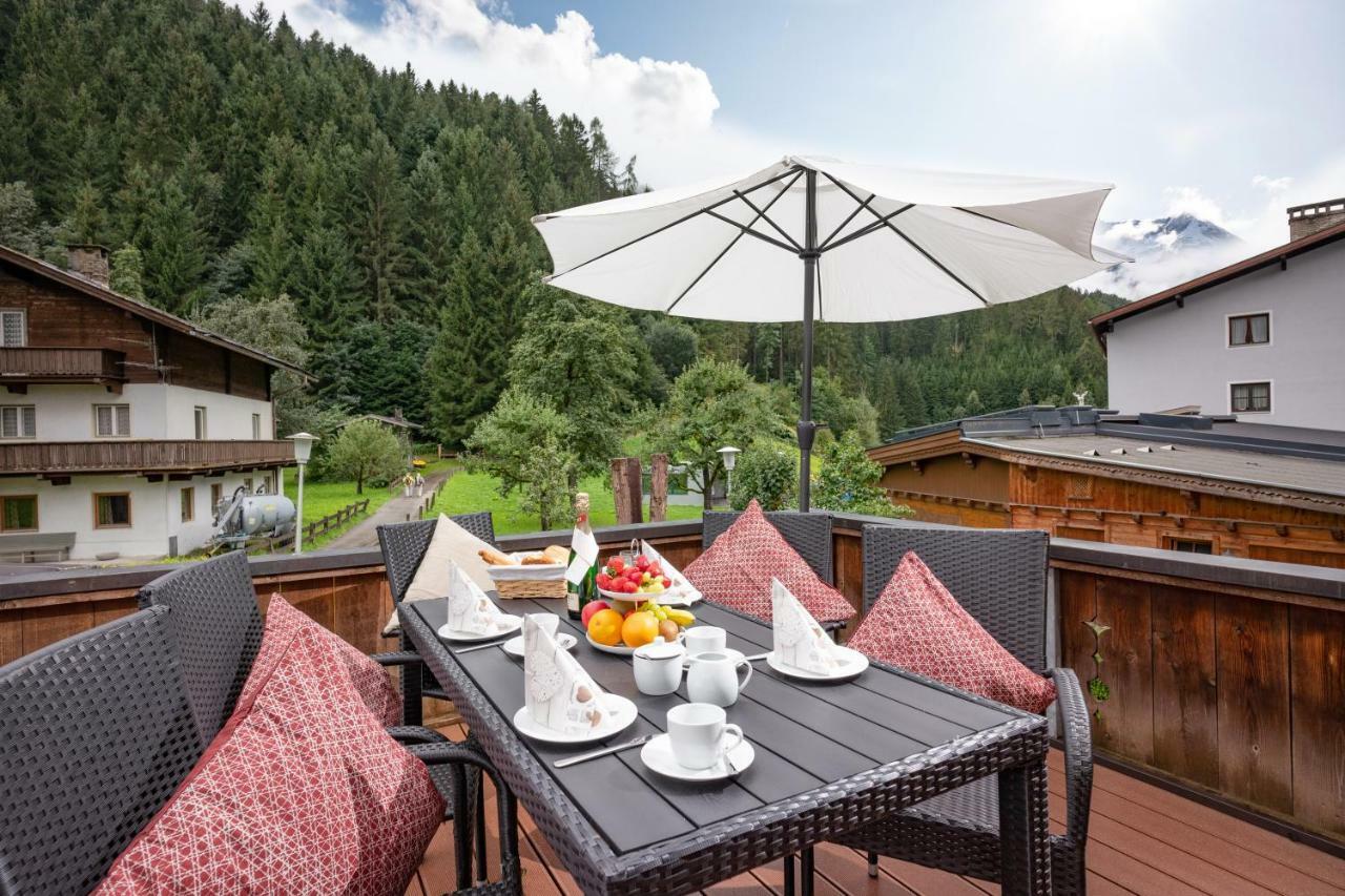 Ferienwohnung Landhaus Bohrer Mayrhofen Exterior foto